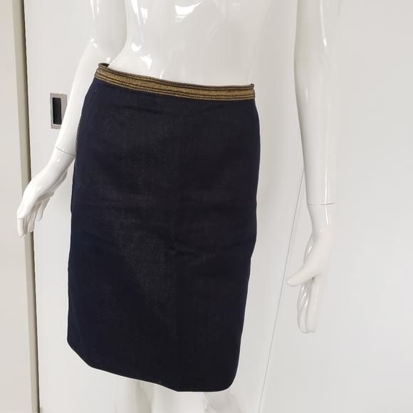GAULTIER2 DENIM SKIRT - Picture 2 of 12